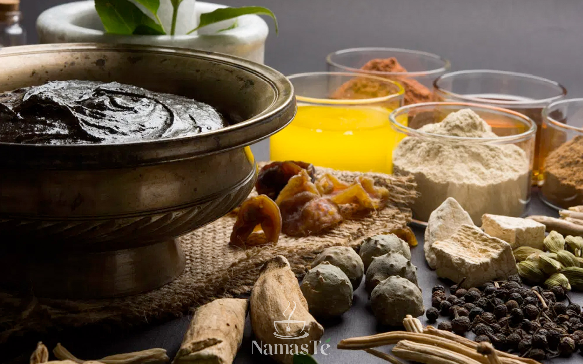 Tisanas medicinales Ayurveda para bienestar - NamasTé