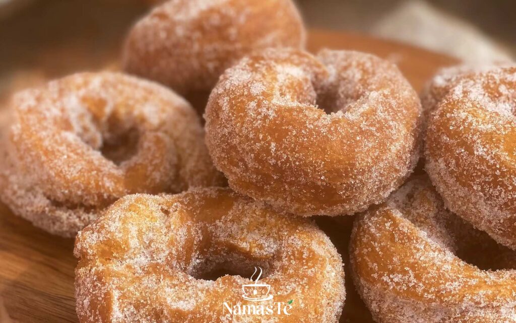 Rosquillas azafrán Semana Snata NamasTé Badalona