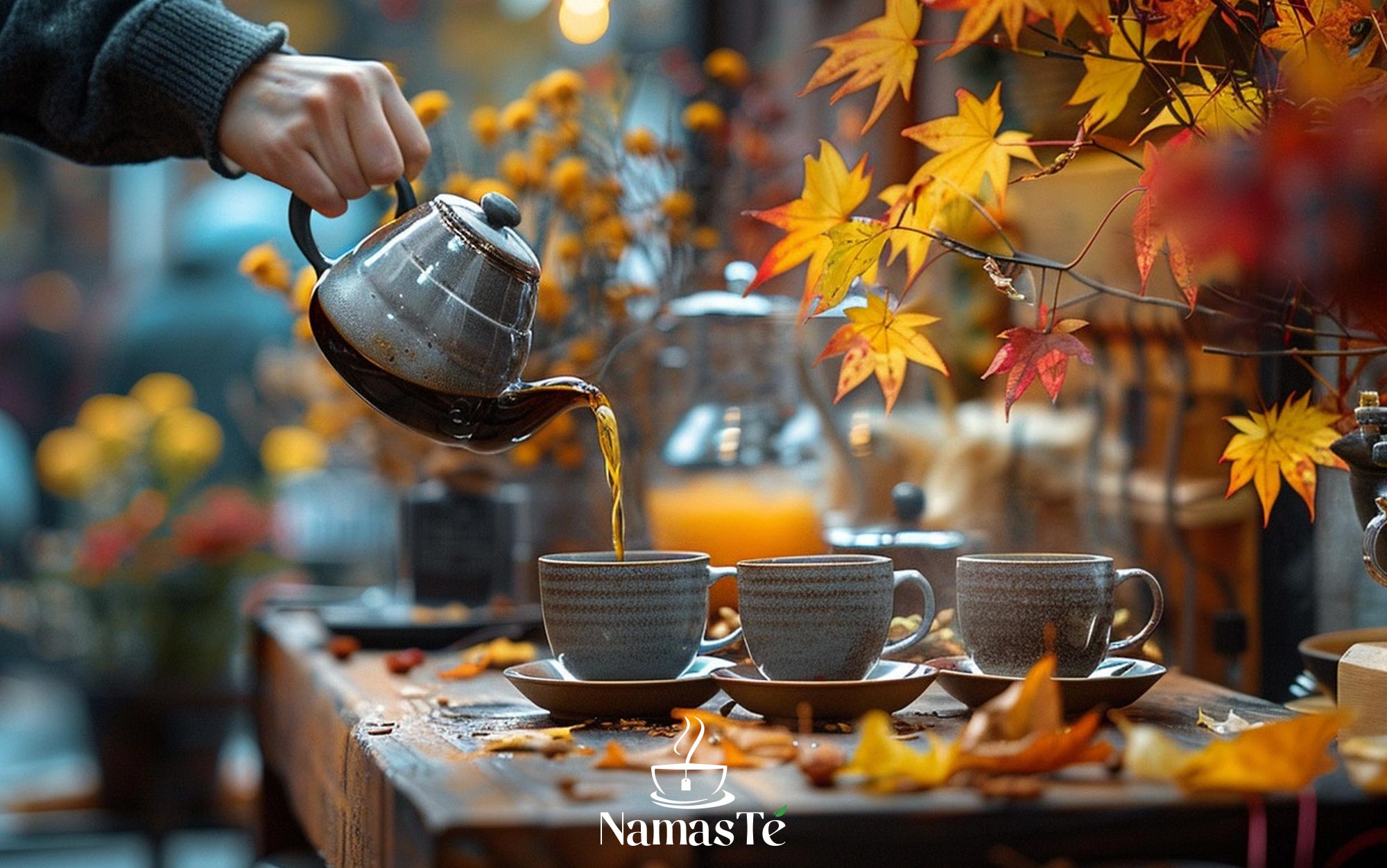 Tés y rooibos sabores otoñales NamasTé Infusiones