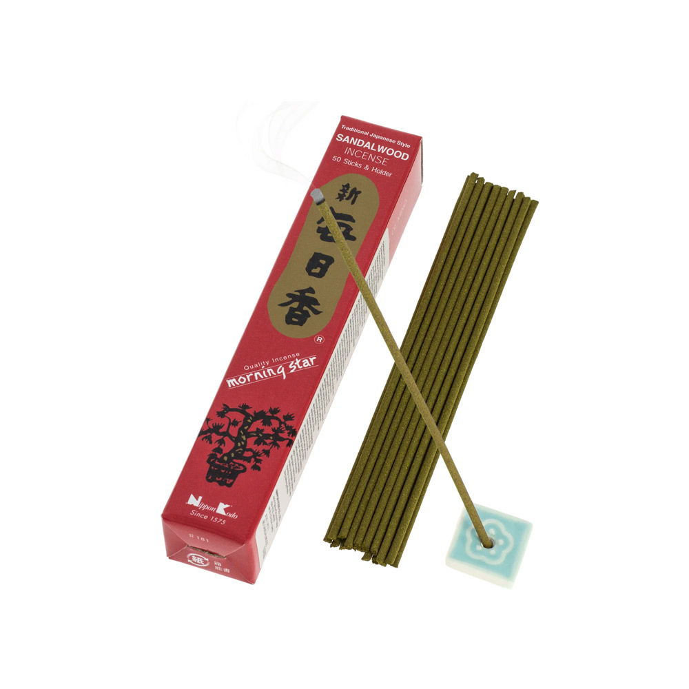 Incienso Morning Star Sándalo 50 barritas