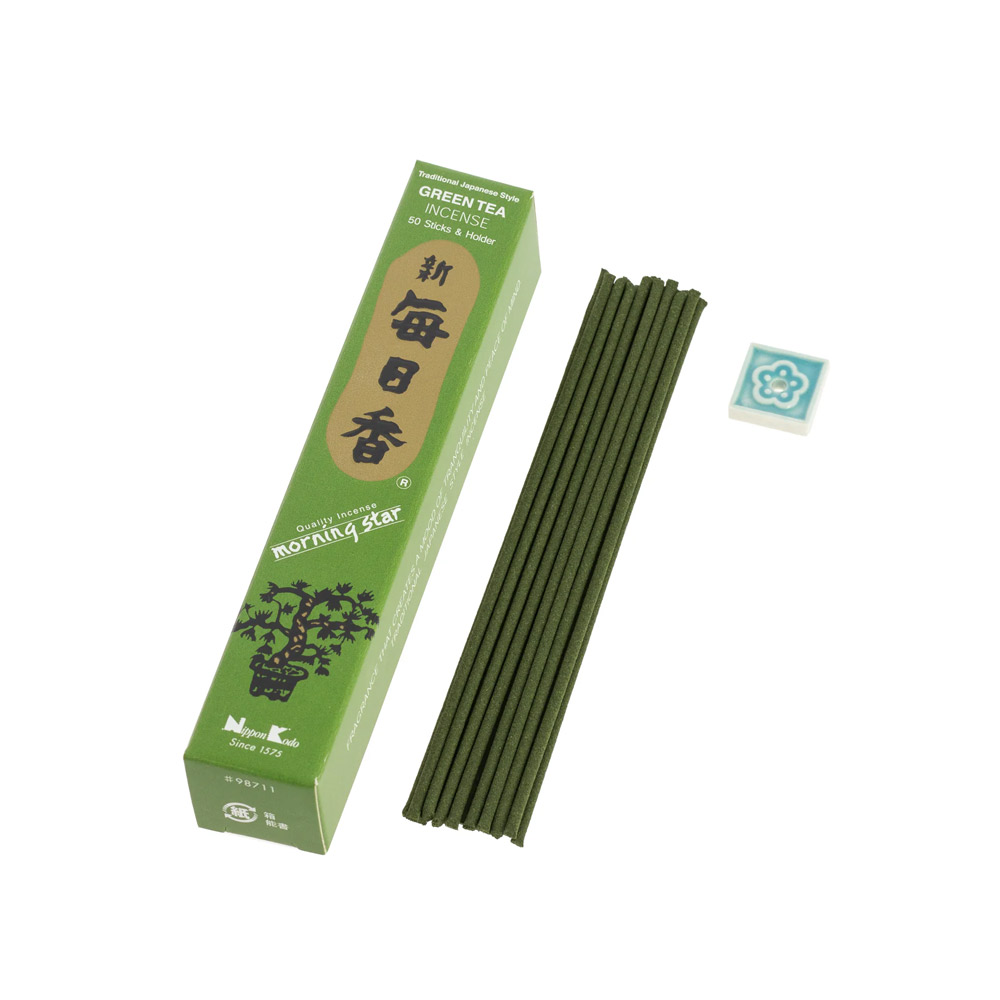 Incienso Morning Star Té verde 50 barritas - NamasTé