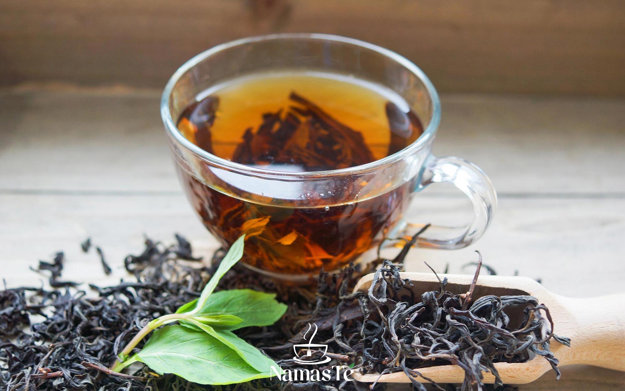 Té negro Ponche con Almendras - NamasTé Infusiones